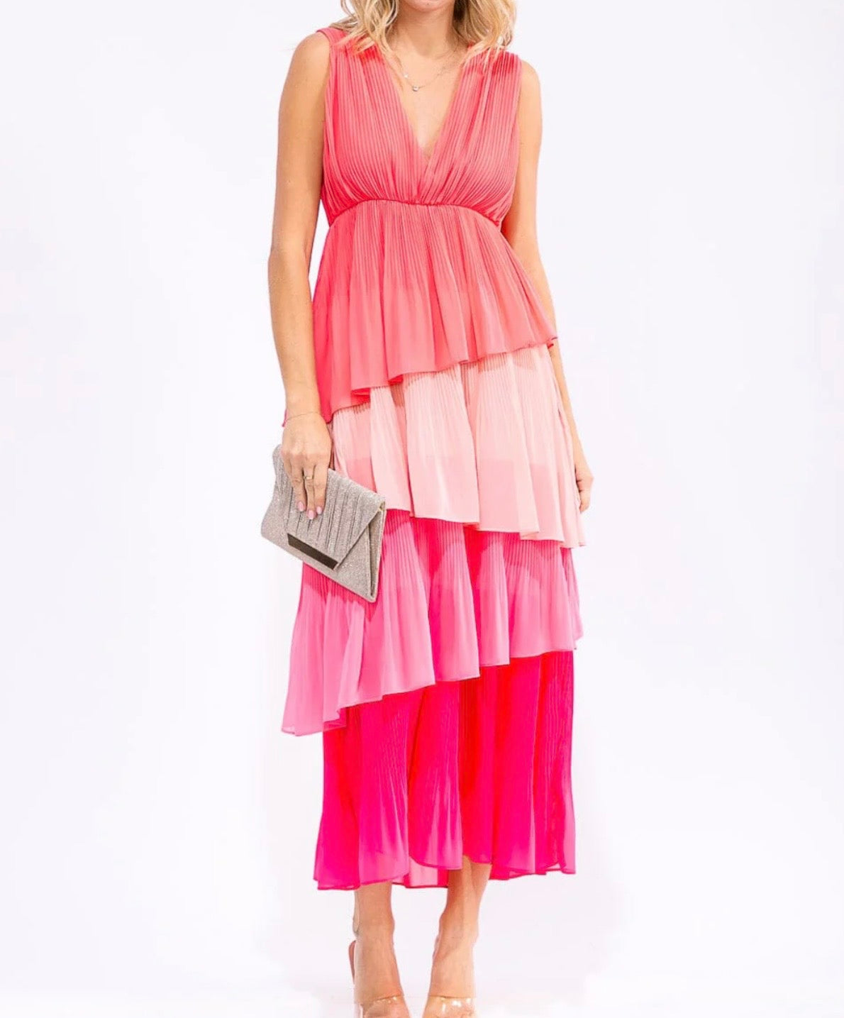 Sherbet Ruffle dress