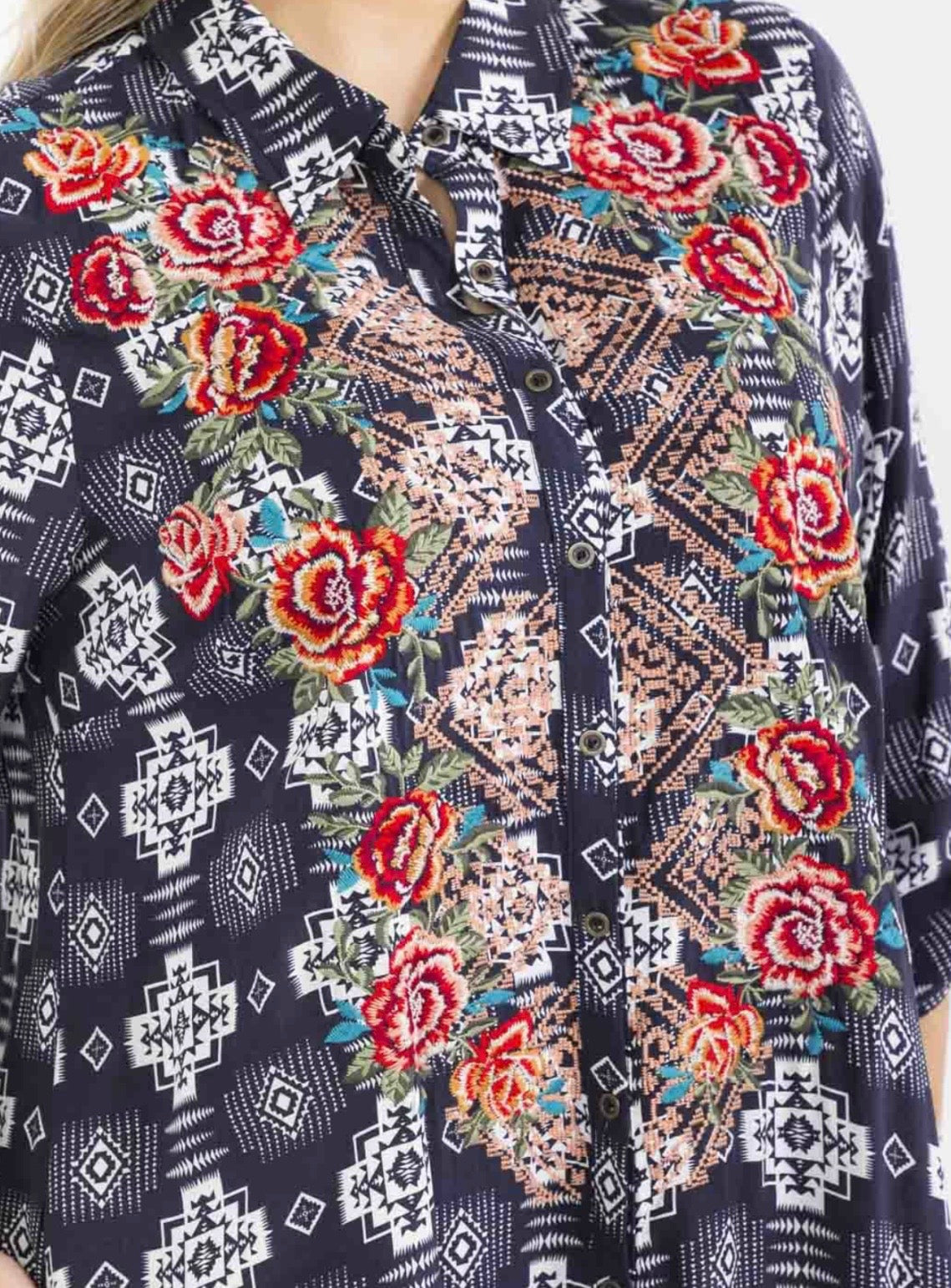 Navy Rose Plus